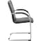 Boss B9536 Side Chair, Black Back, 23 in W 24-1/2" L 37-1/2" H, Fixed, Vinyl Seat B9536-BK-2 - alternate 6