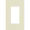Lutron Designer Wall Plates, Number of Gangs: 1 Gloss Finish, Almond CW-1-AL - alternate 2