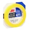 3M Vinyl Tape 471, Yellow, 1/2"x36, PK72 471 - alternate 10