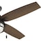 Hunter Decorative Ceiling Fan, 52 in Blade Dia, 4 Blades, 3 Speeds, 120V AC, Bronze 59214 - alternate 4