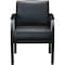 Boss Guest Chair, Black Seat, Black Back, 23 in W 27" L 34" H, Fixed, Vinyl Seat B9580BK-BK - alternate 5