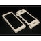 Legrand Raceway Twin Cover Device Bracket, CableSmart 40N2 Series, 2 3/16 in W, 3/4 in H, 5 1/4 in L, Ivory 40N2F31V - alternate 2