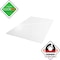 Floortex Chair Mat, Rectangular, Clear, 48"x79" FR1220019ER - alternate 4