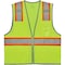 Ergodyne Two Tone Mesh Safety Vest, Lime, 4XL/5XL 8246Z - alternate 2