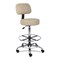 Boss Caressoft Medical/Drafting Stool W/ Back Cushion B16245-BG - alternate 2