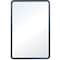 Quartet Dry Erase Board, Melamine, 18 in, 24 in, Plastic Frame, White, Gloss 7551 - alternate 7