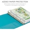 Samsill Presentation View Binder, 2", Teal, PK2 U86677 - alternate 2
