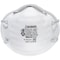 3M N95 Disposable Respirator, 8200, Dual Headstrap, Polyisoprene Strap, Nose Clip, White, PK20 8200 - alternate 10
