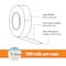 3M Vinyl Electrical Tape, 165 Temflex, 3/4 in W x 60 ft L, 6 mil Thick, Orange 165OR4A - alternate 4