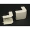 Legrand External Elbow Raceway, PN05 Series, 1 Channel, 1.125 in W, 0.625 in H, 1.62 in L, Ivory PN05F18V - alternate 2