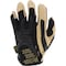 Mechanix Wear CG40-75 Mechanics Gloves, Genuine Leather Palm, Spandex Back, 10, Black/Brown CG40-75-010 - alternate 9