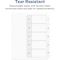 Avery Avery Ready Index Table of Contents Dividers 11130, 5-Tab Set 7278211130 - alternate 9