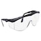 Mcr Safety TK1, Safety Glasses, Anti-Scratch, Clear Lens, Black Frame, Half Frame TK110 - alternate 2