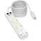 Tripp Lite Outlet Strip, Hospital Grade, 6 5-15R-HG, 5-15P-HG, 7 ft., White PS-607-HG-OEM - alternate 2