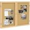 Ghent Message Center 36"H x 60"W, Natural PW23660K - alternate 3