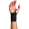 Proflex By Ergodyne Wrist Wrap, w/Thumb Loop, L/XL, Black, PK6 420 - alternate 2