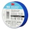 3M Vinyl Electrical Tape, 165, Temflex, 3/4 in W x 60 ft L, 6 mil thick, Blue 165BL4A - alternate 2