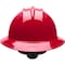 Bullard Hard Hat, Classic, Polyethylene, 6 Point Ratchet, Type 1, Class E, Red 33RDR - alternate 5