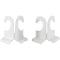 Baumgartens Suspended Ceiling Hooks, Wht, PK2 54510 - alternate 4