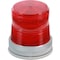 Edwards Signaling Warning Light, Red, LED, 24V DC, 65 FPM, 3 3/4 in Dia., Surface 105XBRMR24D - alternate 2