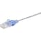 Monoprice Slim Cat6A Cable, PK10, 5 ft.White 15160 - alternate 2