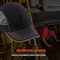 Ergodyne Bump Cap, Long Brim Baseball, ABS, Hook-and-Loop Suspension, Black, Fits Hat Size XL 8950XL - alternate 7