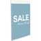 Deflecto Wall Signholder, Vertical, 8.5" x 11" 68201-VP - alternate 2