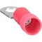 Panduit Ring Terminal, 1/4 in Stud Size, 8 AWG, 600 V, Vinyl Insulated, Red, 25 PK PV8-14R-QY - alternate 4