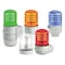 Federal Signal Warning Light, Amber, LED, 12 to 24V AC/DC, 120 to 240V AC, 85, 120 FPM, 3 29/32 in Dia. SLM100A - alternate 2