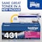 Brother Cartridge, Toner, Laser, Cyan TN431M - alternate 7