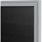 Ghent Enclosed Letter Board 36"x72", Satin PA33672BX-BK - alternate 3