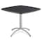 Cafeworks Square Cafe/Breakroom Table, Graphite Granite - 42" Square x 29"H, 42" W, 42" L, 29" H, Graphite 65688 - alternate 2