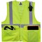 Ergodyne Lime Type R Class 2 Standard Mesh Vest,  8220HL - alternate 6