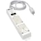 Tripp Lite Outlet Strip, Surge, Hospital Grade, 4 5-15R-HG, 5-15P-HG, 15 ft., White SPS415HGULTRA - alternate 6