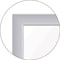 Ghent Dry Erase Board, Steel, 24 in, 36 in, Aluminum Frame, White/Gray, Gloss GRPM222G-23 - alternate 2