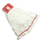 Rubbermaid Commercial 5 in String Wet Mop, 26 oz Dry Wt, Side Gate Connection, Looped-End, White, Cotton FGA25306WH00 - alternate 2
