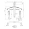 Gedore Puller, 2-Arm Pattern, 130 x 100mm 1.04/1A - alternate 3