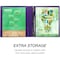 Samsill View Binder, 1", Purple, 225 Sheet Cap, PK2 U86308 - alternate 5