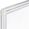 Mastervision Planning Board, Steel, 48 in, 72 in, Aluminum Frame, White, Gloss GA27109830A - alternate 4