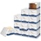 Bankers Box File Box, Corrugated Fiberboard, 12 in W, 24 in D, 10 in H, Lift-Off Locking Lid Closure 0063101 - alternate 2