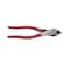 Klein Tools 8 1/8 in High Leverage Diagonal Cutting Plier Standard Cut Oval Nose Uninsulated D228-8 - alternate 16