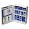 First Aid Only First Aid Kit, Serves 25 People, 1112 Components, ANSI Z308.1-2009, Metal Cabinet Case 1050-FAE-0103 - alternate 2