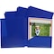 C-Line Products Two Pocket Folder, 3Hole, Blue, PK25 32935 - alternate 3