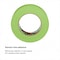 3M Painter's Tape, 36 mm W x 55 m L, 6.7 mil Thick, Green, Rubber Adhesive 401+ - alternate 7