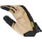 Mechanix Wear CG40-75 Mechanics Gloves, Genuine Leather Palm, Spandex Back, 10, Black/Brown CG40-75-010 - alternate 10