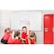 Ghent Dry Erase Board, Porcelain, 48 1/2 in, 96 1/2 in, Aluminum Frame, White, Matte M1-48-4 - alternate 4