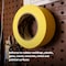 3M Painter's Tape, 24 mm W x 55 m L, 6.3 mil Thick, Yellow, Rubber Adhesive, 36 PK 301+ - alternate 4