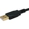 Monoprice USB 2.0 Cable, 1-1/2 ft.L, Black 5436 - alternate 2
