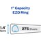 Avery Binder, Extrawide, EZD Ring, 1", White 01318 - alternate 8