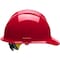 Bullard Hard Hat, Classic, Polyethylene, 6 Point Ratchet, Type 1, Class E, Red 30RDR - alternate 5